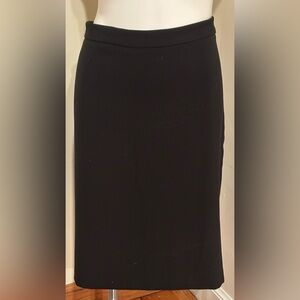 KAREN KAEN  Black Thick Material Closure Zip Up On Side Sz 14. Business Attire